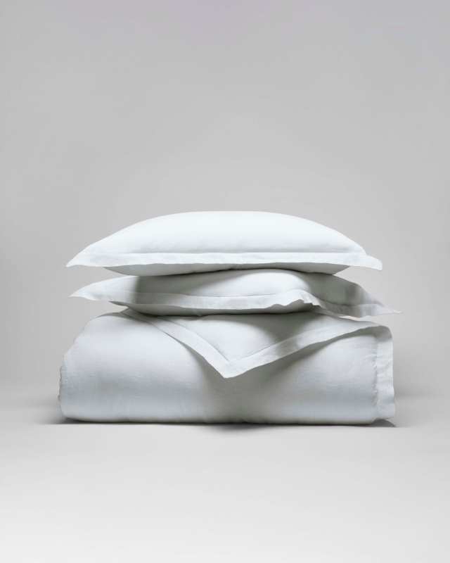 Acacia Duvet Cover Set - Balinese Pearl / Queen